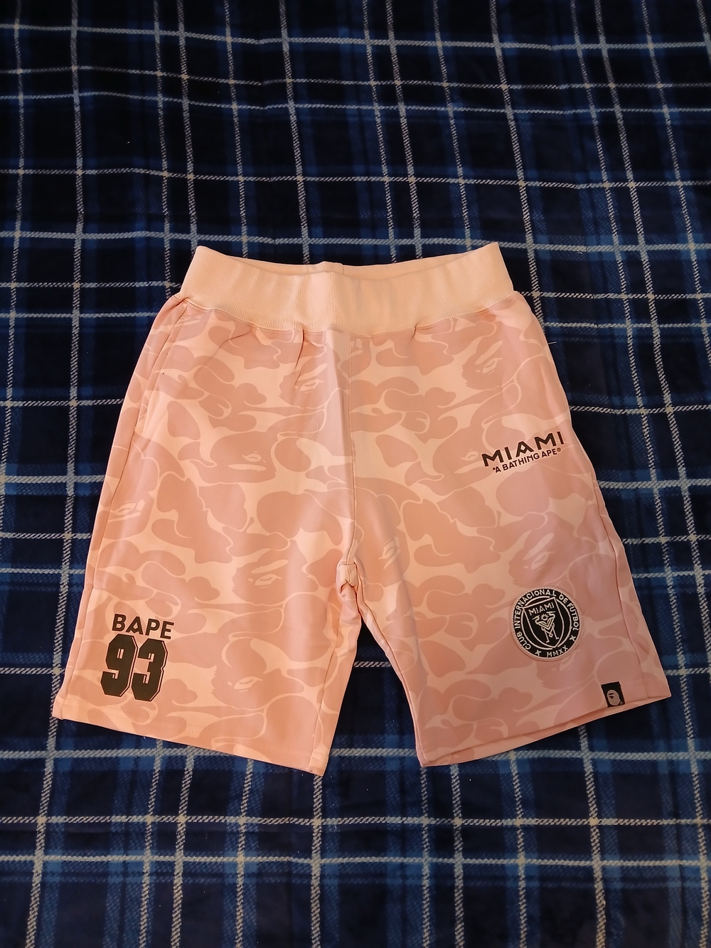 Bape Miami Pink Camo Shorts